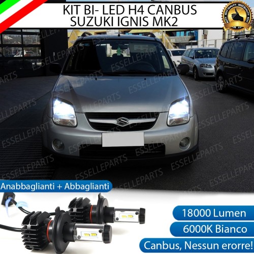 Kit Full LED H4 18000 LUMEN Anabbaglianti + Abbaglianti per Suzuki Ignis II