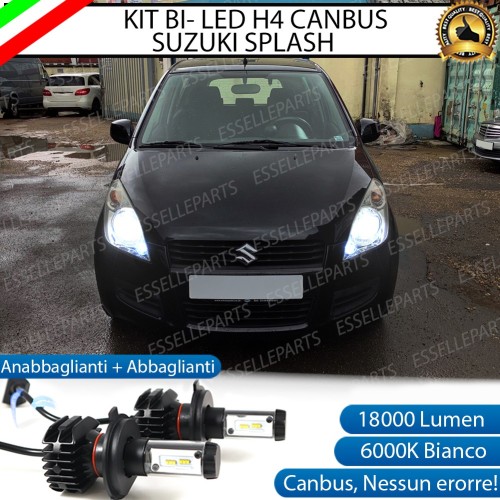 Kit Full LED H4 18000 LUMEN Anabbaglianti + Abbaglianti per Suzuki Splash