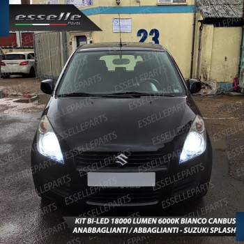 Kit Full LED H4 18000 LUMEN Anabbaglianti + Abbaglianti per Suzuki Splash