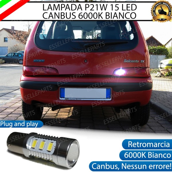 Luce Retromarcia 15 LED FIAT SEICENTO 600 P21W