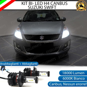 Kit Full LED H4 coppia lampade ANABBAGLIANTI/ABBAGLIANTI SUZUKI SWIFT V Kit Full LED H4 coppia lampade ANABBAGLIANTI/ABBAGLIANTI SUZUKI SWIFT V