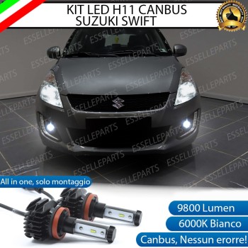 Kit Full LED H11 coppia lampade FENDINEBBIA SUZUKI SWIFT V Kit Full LED H11 coppia lampade FENDINEBBIA SUZUKI SWIFT V