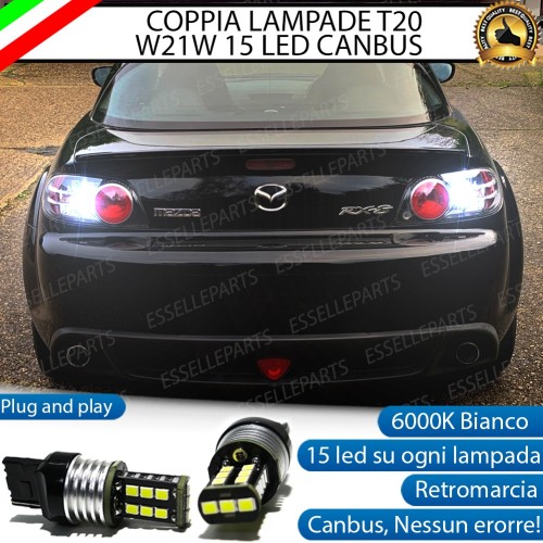 Luci Retromarcia Led Canbus MAZDA RX-8 6000K Luce Bianca No Error