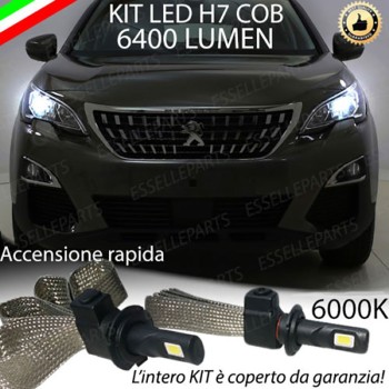 Kit Full LED H7 6400 LUMEN Anabbaglianti PEUGEOT 3008 II