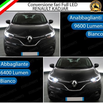 Conversione Fari Full LED 6000k canbus RENAULT KADJAR No Error