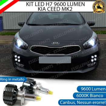 Kit Full LED H7 9600 LUMEN Anabbaglianti Kia Ceed Pro Ceed 2