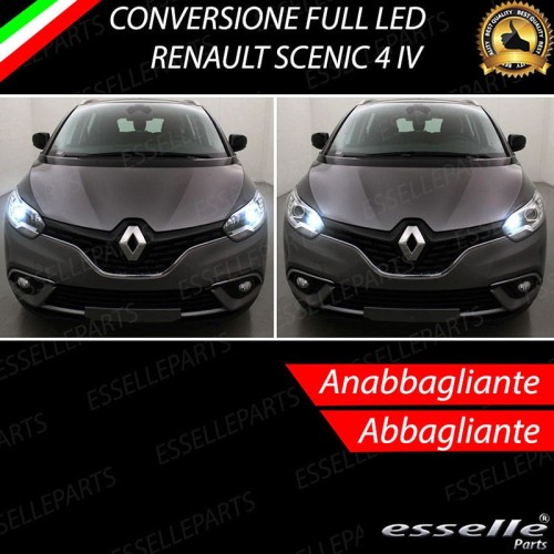 Conversione Fari Full LED 6000k canbus RENAULT SCENIC 4