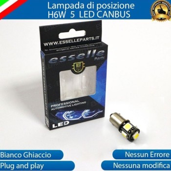 Luce posizione H6W 5 LED Canbus Ducati Monster 696 2008-2013