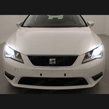 Conversione Fari Full LED 6000K bianco Seat Leon 3 5F Pre-Restyling