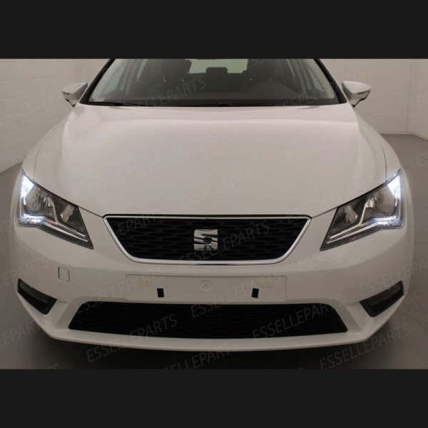 Conversione Fari Full LED 6000K bianco Seat Leon 3 5F Pre-Restyling