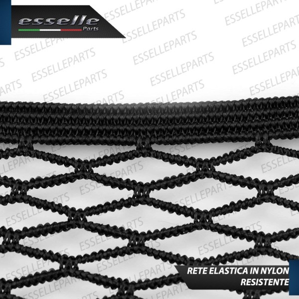 Tasca Portaoggetti adesiva con rete per interni Auto - SMALL