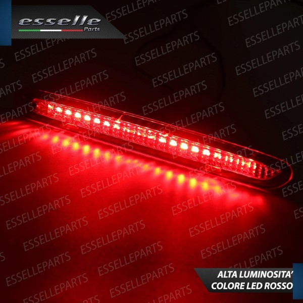 Terzo Stop Posteriore Completo a LED Con Vetro Nero Fumè