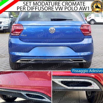 Terminale di scarico cromato MARMITTA FINALINO CROMATO VW Polo AW1