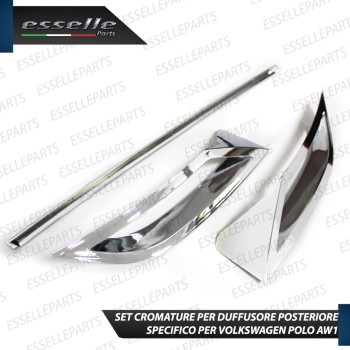 Terminale di scarico cromato MARMITTA FINALINO CROMATO VW Polo AW1