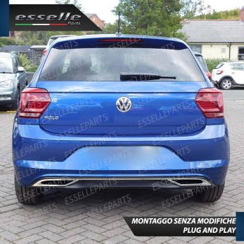 Terminale di scarico cromato MARMITTA FINALINO CROMATO VW Polo AW1