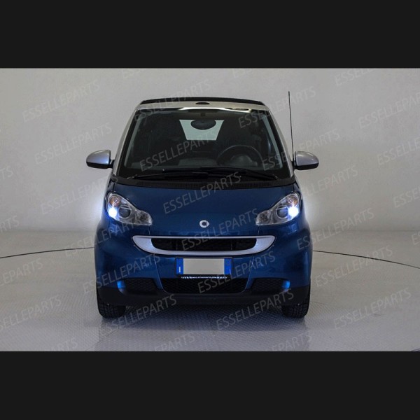 Conversione Fari Full LED 6000k canbus SMART FORTWO 451