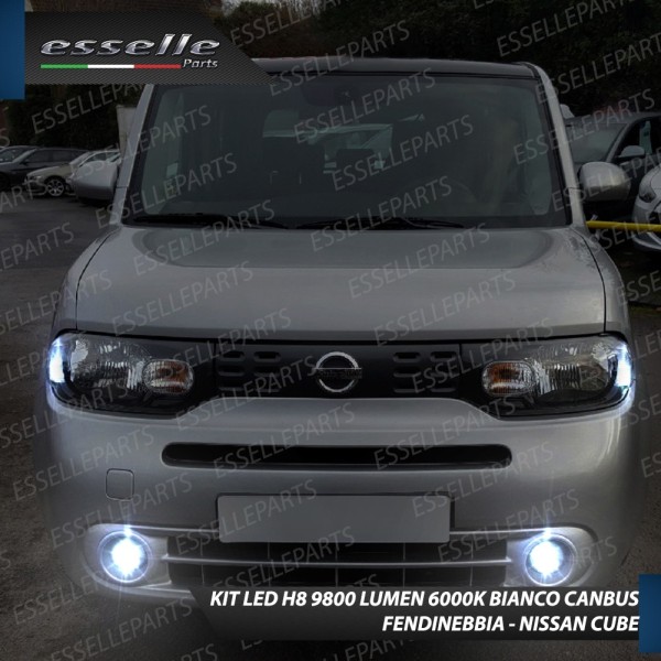 Kit Full Led 6000k canbus NISSAN CUBE H8 Fendinebbia No Error