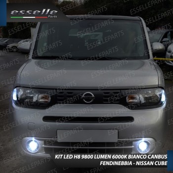 Kit Full Led 6000k canbus NISSAN CUBE H8 Fendinebbia No Error