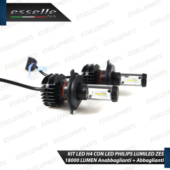 Kit Full LED H4 18000 LUMEN Anabbaglianti + Abbaglianti per NISSAN CUBE