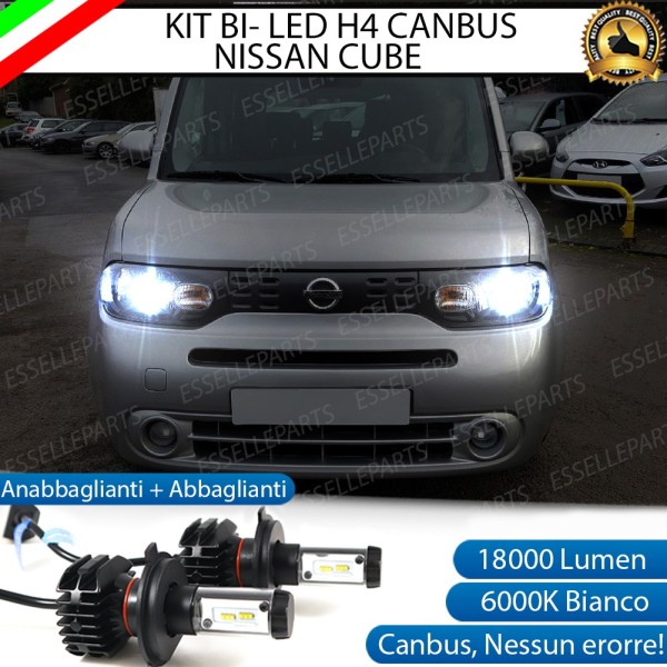 Kit Full LED H4 18000 LUMEN Anabbaglianti + Abbaglianti per NISSAN CUBE