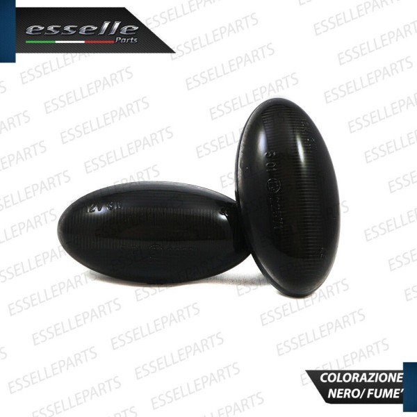 PLACCHETTE LATERALI NERE A 18 LED PER FRECCE SPECIFICHE PER CITROEN C1 I