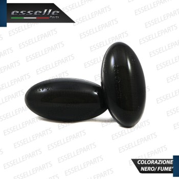 PLACCHETTE LATERALI NERE A 18 LED PER FRECCE SPECIFICHE PER CITROEN C4