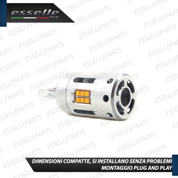 Frecce a LED per Nissan GTR R35 Lampade T20 Arancione Canbus