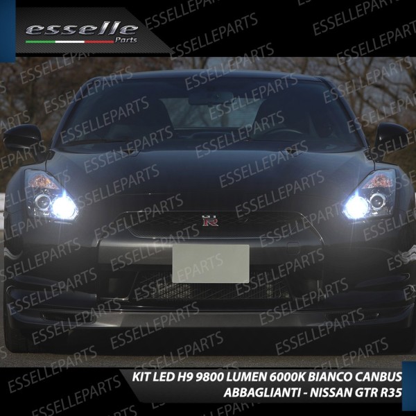 Kit Full Led 6000k H11 canbus NISSAN GT-R Abbaglianti No Error