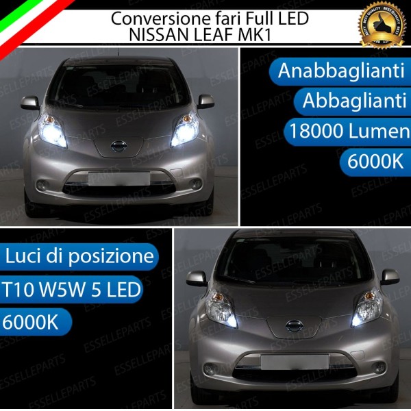 Conversione Fari Full LED NISSAN LEAF I