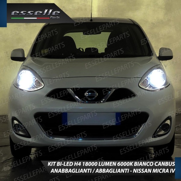 Conversione Fari Full LED 18000LM + 330LM Nissan Micra 4