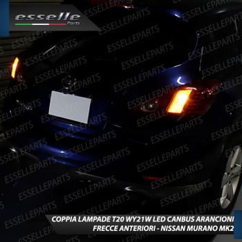 Coppia Frecce Posteriori T20 W21W 35 LED Canbus NISSAN MURANO II