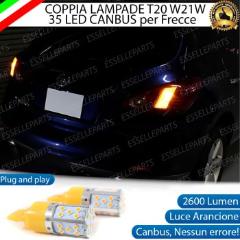 Coppia Frecce Posteriori T20 W21W 35 LED Canbus NISSAN MURANO II