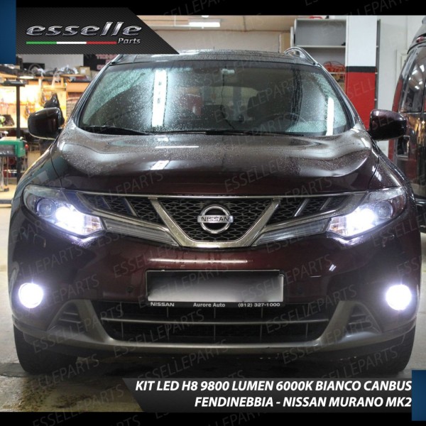 Kit Full LED H8 coppia lampade FENDINEBBIA NISSAN MURANO II