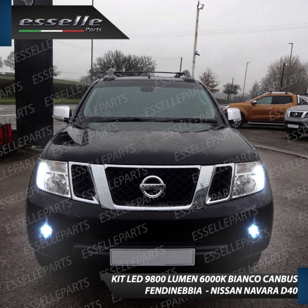 Kit Full Led 6000k H11 canbus NISSAN NAVARA D40 Fendinebbia No Error