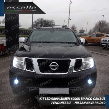 Kit Full Led 6000k H11 canbus NISSAN NAVARA D40 Fendinebbia No Error