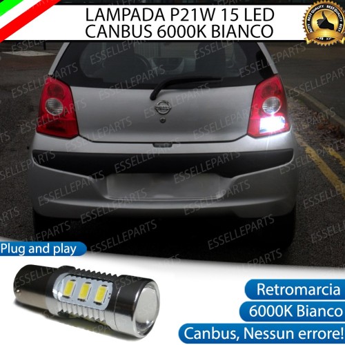 Luce Retromarcia 15 LED Nissan Pixo CON LENTE FRONTALE