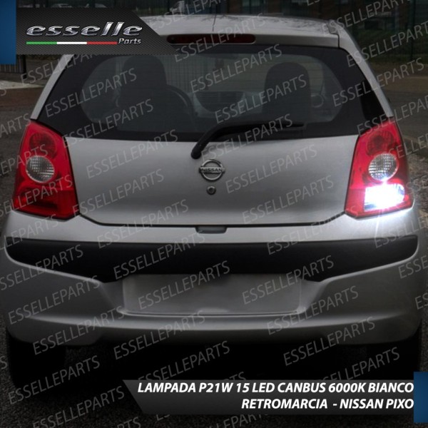 Luce Retromarcia 15 LED Nissan Pixo CON LENTE FRONTALE