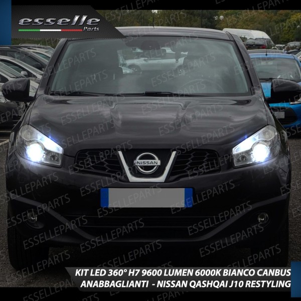 Conversione Fari Full LED NISSAN QASHQAI I RESTYLING