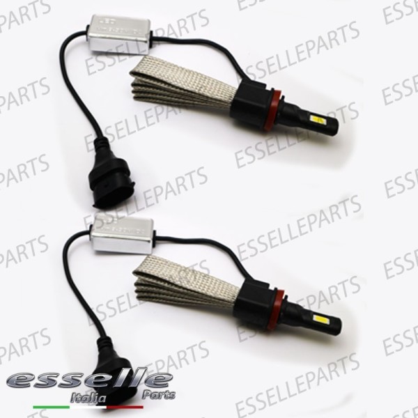 Kit Full LED H8 Fendinebbia 6400 Lumen 6000K SKODA ROOMSTER con allestimento standard