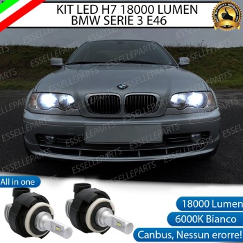 Kit Full LED H7 18000 LUMEN Anabbaglianti BMW SERIE 3 E46