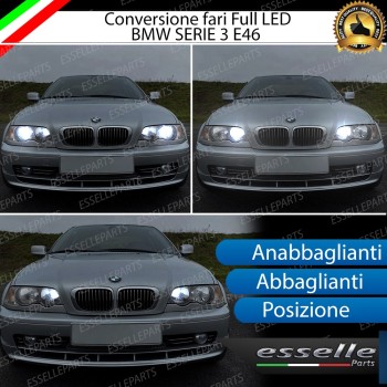 Conversione Fari Full LED 6000k canbus  BMW SERIE 3 E46