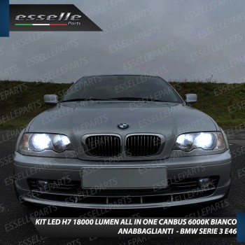Conversione Fari Full LED 6000k canbus  BMW SERIE 3 E46
