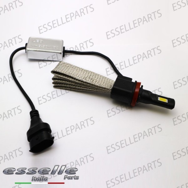 Kit Full LED H8 Fendinebbia 6400 Lumen 6000K bianco SKODA Fabia 2 Dal 2011