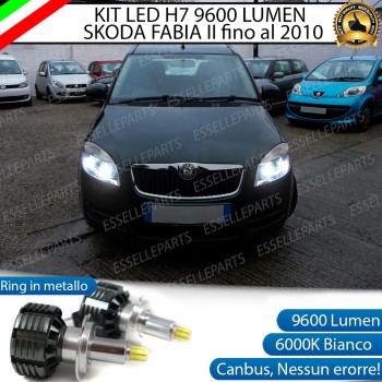 Kit LED per Skoda Fabia 2 Fino al 2010 LED a 360° 6000K