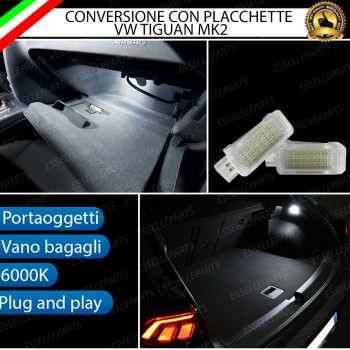 Led interni completo conversione placchette VW Tiguan MK2 AD1
