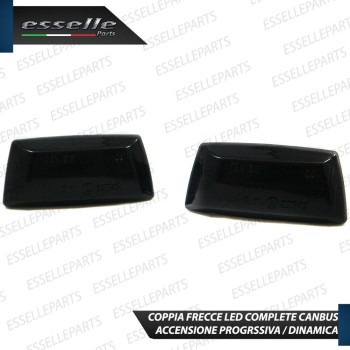 Placchette Dinamiche Laterali NERE a 18 led per frecce specifiche per Opel Corsa E Placchette Dinamiche Laterali NERE a 18 led per frecce specifiche per Opel Corsa E