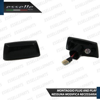 Placchette Dinamiche Laterali NERE a 18 led per frecce specifiche per Opel Corsa E Placchette Dinamiche Laterali NERE a 18 led per frecce specifiche per Opel Corsa E