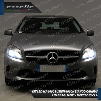 Kit Full LED H7 6400 LUMEN Anabbaglianti MERCEDES CLA