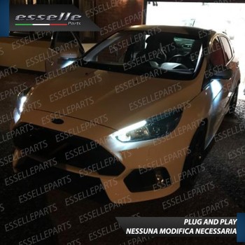 Coppia lampade LED antipozzanghera specchietti esterni 6000K bianco Ford Puma MK2