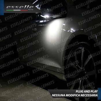 Coppia lampade LED antipozzanghera specchietti esterni 6000K bianco Ford Puma MK2